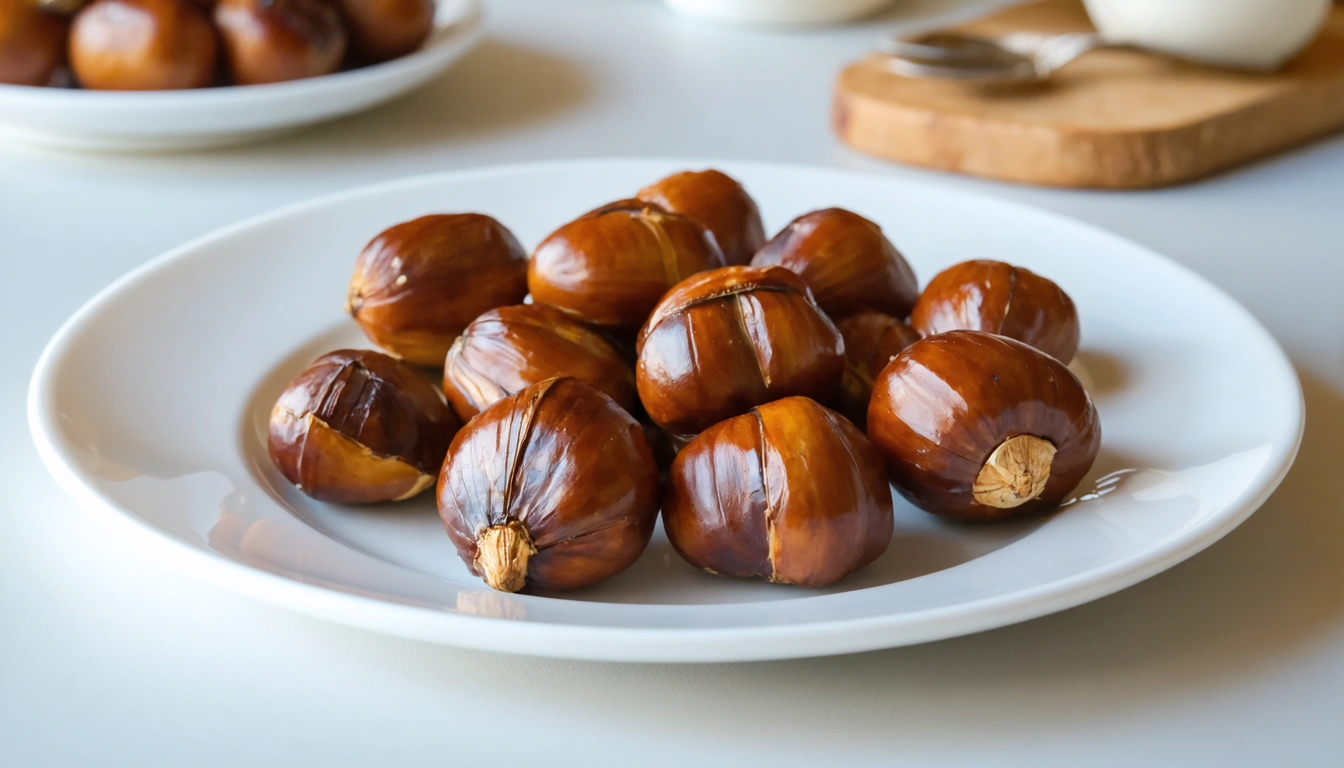 cottura castagne al forno